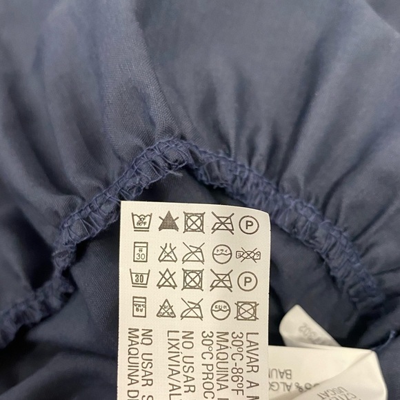 Zara Basic Fit & Flair Sleeveless Blue Lace Dress - M - Picture 7 of 9